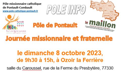 Invitation messe de pôle 08/10/23